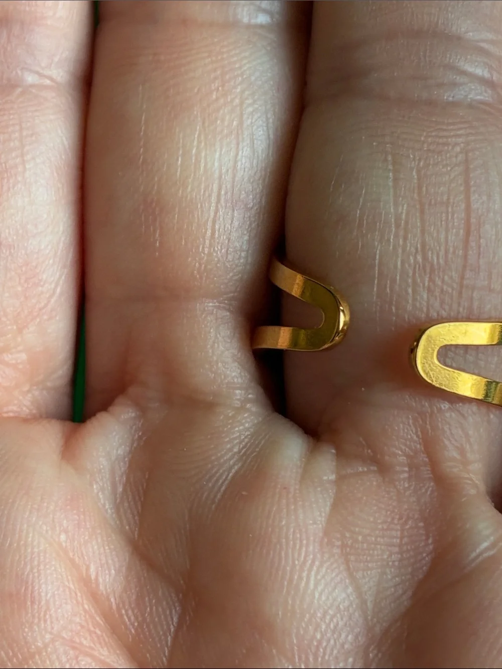 Ancient Roman style Goddess Libertas coin adjustable unisex ring in goldtone